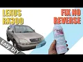 Lexus RX300 No Reverse Gear Or No Forward Gear Miracle Fix for Broken Transmission