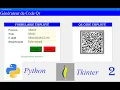 Formulaire et Generateurs de code Qr Automatique avec Tkinter PYTHON- partie 2