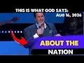 THIS IS WHAT GOD SAYS ABOUT THE NATION FALL Prophecy - Hank Kunneman Prophetic Word Aug 16 2026