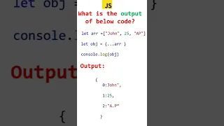 Array destructuring in javascript Javascript interview questions Front end coding questions