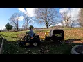 Late Fall Cleanup 2023 Cyclone Rake XL
