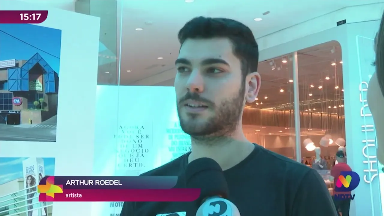 Exposição relembra história do primeiro shopping center de Blumenau