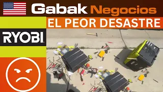 caja de herramientas ryobi sistema de encastre un DESASTRE