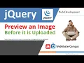 JavaScript image before upload - By WebMasterCampus com