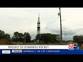 Work to dismantle Saturn 1B Alabama rest stop rocket continues
