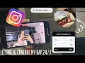 VLOG letting instagram control my life