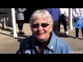 Delaware Ohio residents make comments at Clinton Rally