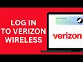 How to Log In to Verizon Wireless