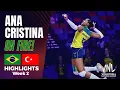 Download Lagu 🇧🇷 BRAZIL vs TÜRKİYE | Highlights | Week 2 | Women's VNL 2025