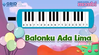lagu anak anak balonku ada lima bermain pianika