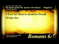 Romans Chapter 6 - Bible Book 45
