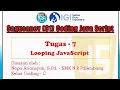 Tugas 7 - Looping JavaScript Tantangan Brackets
