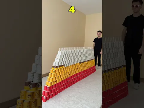 How Many Glasses Fall Over?