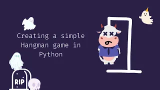Creating a simple Hangman game in Python Python Maboo Kool
