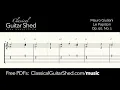 Giuliani: Op. 50 No. 1 - Free Sheet Music