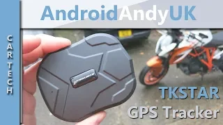 TKSTAR GPS Car and Bike Tracker - Setup Demo and Review