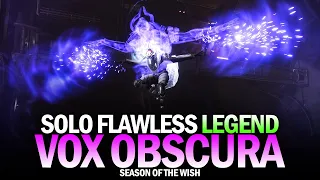 Download Solo Flawless Legend Vox Obscura w/ Final Warning in Season of the Wish [Destiny 2] MP3