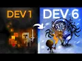 6 DEVS Make a GAME without COMMUNICATING Souls-like edition