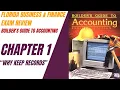 Builder s Guide To Accounting Intro Chapter 1 Review for the Florida Business Finance Exam