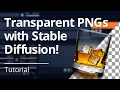 How to Create PNGs with Alpha Transparency in Stable Diffusion - LayerDiffusion Tutorial 2024