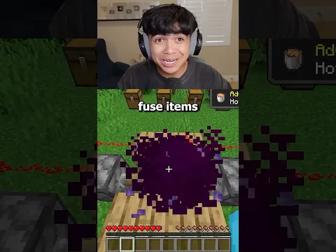 Minecraft But You Can Fuse Items Together #minecraft