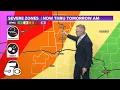 Red Weather Alert Northwest Arkansas and Eastern Oklahoma