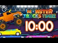 Monster Truck Crush Timer for Kids 10 Minute Visual Countdown