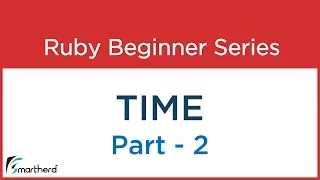 Ruby Tutorial - Date and Time