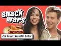 Download Lagu Zoë Kravitz \u0026 Austin Butler Rate American \u0026 British Food | Snack Wars
