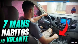 7 HABITOS QUE ACABAM COM SEU CARRO E SEU DINHEIRO!