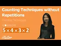 Counting Techniques without Repetitions An Ultimate Guide Watch this