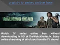 Watch TV Series Online Free Streaming TV shows WatchSeries