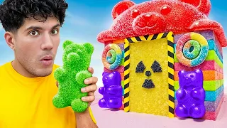 24 HORAS EN BUNKER DE GOLOSINAS ACIDAS !!