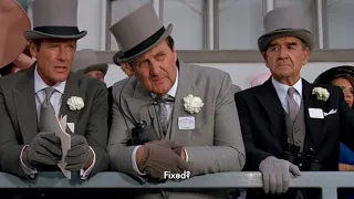 A VIEW TO A KILL | Bond Observes Zorin at Ascot