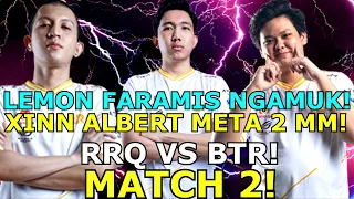 Download RRQ META 2 MM GILAA! LEMONN FARAMIS AUTO LOCK KE RENBO! RRQ MENGGILA! RRQ VS BTR MATCH 2 MPL! MP3