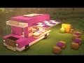 Lagu Minecraft:  How to Build a Food Truck | Restaurant on wheels