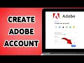 How To Create Adobe Account Register For Adobe Profile 2025