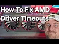 How To Stop Driver Timeouts On Your AMD Gaming PC