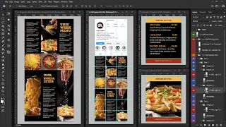 Download How To Make A Fancy Restaurant Layout  for Instagram in Photoshop MP3