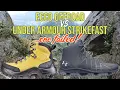 Hiking shoes - ECCO Offroad VS UNDER AMOUR Micro G Strikefast