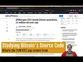 Studying the Bitcoin s source code for 21M cap
