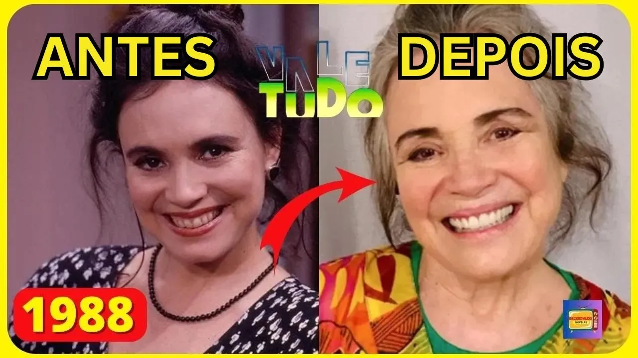 NOVELA VALE TUDO, Antes e Depois dos Atores, Idade, Aparência e Falecidos (1988)????????????