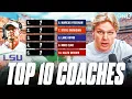 RANKING Top 10 Coaches In College Football Are