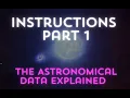 Sonify the Cosmos - The astronomical data explained