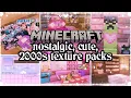 40 Cute Nostalgic and 2000s Aesthetic Texture Packs for Minecraft Java