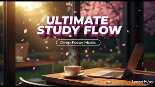 smooth jazz instrumental spring coffee shop ambience for deep study work u0026 focus music 