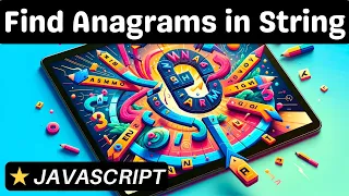 Find All Anagrams in a String - Javascript