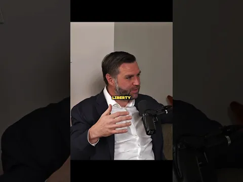 Bryce asks JD Vance about Trump’s AI photo.