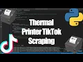 TIKTOK LIVE PRINTING WITH THERMAL PRINTER WITH PYTHON