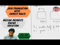 Median Priority Queue - Solution Hashmap and Heap Data Structure and Algorithms in JAVA
